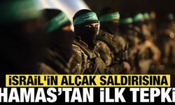 İşgalci İsrail'in alçak saldırısına Hamas'tan ilk tepki!