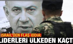 İsrail'den flaş iddia: Liderleri ülkeden kaçtı