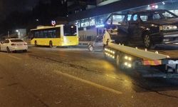 İstanbul'da D-100'de zincirleme kaza: 1 yaralı
