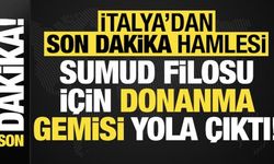İtalya'dan son dakika kararı: Sumud Filosu için donanma gemisi yola çıktı!