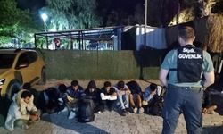 İzmir'de 14 düzensiz göçmen yakalandı