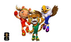 Jaguar, geyik, kel kartal...İşte 2026 Dünya Kupası’nın maskotları!