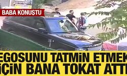 Kocaeli'de çocuklarının önünde tokatlanan baba konuştu