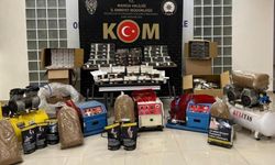 Manisa'da kaçak tütün operasyonu: 9 gözaltı