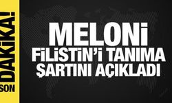 Meloni, Filistin'i tanıma şartını açıkladı