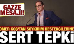 Ömer Koç'tan anlamlı Gazze mesajı: Soykırımı destekleyenlere tepki!