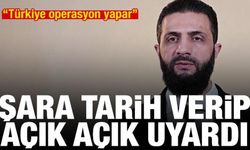 Şara'dan SDG'ye uyarı: Türkiye'nin askeri operasyonu masada