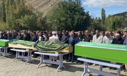 Sivas'ta kazada ölen 4 kişi toprağa verildi