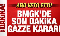 Son dakika: BM Güvenlik Konseyi'nden Gazze kararı! ABD veto etti