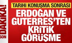 Son dakika: Erdoğan, BM Genel Sekreteri Guterres'le görüştü
