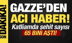 Son dakika... Gazze'den acı haber! 65 bini geçti!
