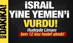 Son dakika... İsrail Yemen'i vurdu!