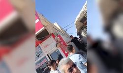 Tadilata giren eczanede tavan çöktü; 1 işçi öldü