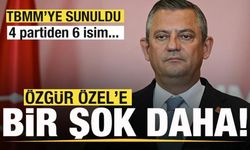 TBMM'ye yeni dosyalar sevk edildi! Özgür Öze'le bir şok daha! 4 partiden 6 isim...