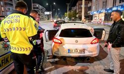 Abart egzozlu araç sürücüsüne 11 bin 434 lira ceza