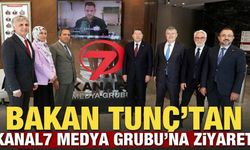 Adalet Bakanı Yılmaz Tunç'tan Kanal7 Medya Grubu'na ziyaret