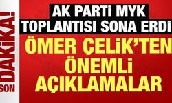 AK Parti Sözcüsü Çelik: Cumhurbaşkanımızın yeni anayasa mesajı net