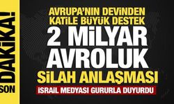 Almanya'dan İsrail'e tam destek: 2 milyar avroluk silah anlaşması