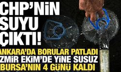 Ankara, İzmir, Bursa'da susuzluk sorunu bitmiyor! Vatandaşlar isyan etti...