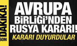 Avrupa Birliği'nden Rusya kararı! Kararı duyurdular