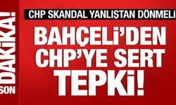 Bahçeli'den CHP'ye sert tepki