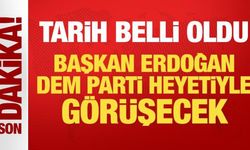 Başkan Erdoğan ile DEM heyeti görüşmesinin tarihi belli oldu