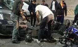 Batman'da hafif ticari araç, motosiklet ve elektrikli bisiklet çarpıştı: 6 yaralı