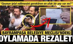 Bayrampaşa Belediye Meclisi'ndeki oylamada rezalet! 'Meclis başkanı suç işledi'