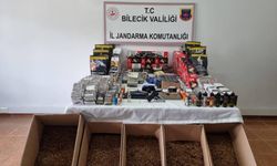Bilecik'te jandarma baskını: Evler uyuşturucu ve kaçak tütün deposu çıktı