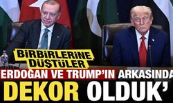 Birbirlerine düştüler: Erdoğan ve Trump'ın arkasında dekor olduk!