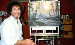 Bob Ross'un fırçası kamu yayıncılığı için satışta!