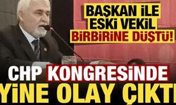 CHP'de bir kongrede daha olay çıktı! Başkan ile eski vekil birbirine düştü...