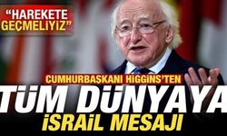Cumhurbaşkanı Higgins'ten tüm dünyaya İsrail mesajı! 'Harekete geçmeliyiz'