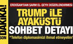 Erdoğan'dan önemli açıklamalar... Trump ile ayaküstü sohbette dikkat çeken detay