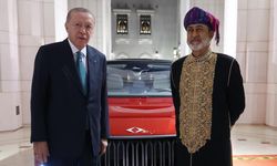Erdoğan'dan, Umman Sultanı Heysem bin Tarık'a Togg hediyesi