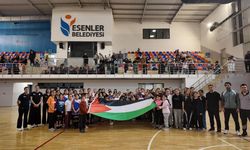 Esenlerli sporculardan Gazze'ye destek