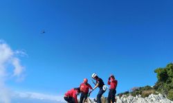 Fethiye'de paraşüt kayalıklara düştü: 1 ölü, 1 yaralı