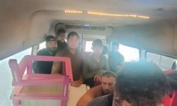 Hatay'da 12 kaçak göçmen yakalandı