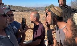 İşgalci İsrailliler, Batı Şeria'da Filistinlilerin zeytin hasadını engelledi