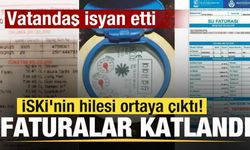 İSKİ'nin hilesi ortaya çıktı! Faturalar katlandı! Vatandaş isyan etti