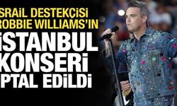 İsrail destekçisi Robbie Williams'ın İstanbul konseri iptal edildi
