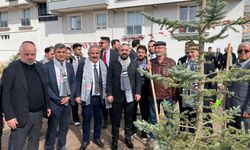 İsrail'in saldırılarında şehit olan Filistinli 273 gazeteci anısına fidan dikildi