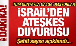 Kanlı saldırılar sonrası İsrail'den ateşkes duyurusu! Tüm dünyayla dalga geçiyorlar