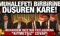 Muhalefet o fotoğraf ile birbirine düştü: Muharrem İnce'nin paylaşımına Babacan'dan tepki