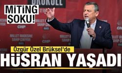 Özgür Özel Brüksel'de hüsran yaşadı! Miting şoku!