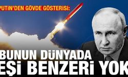 Putin yeni füzeyi duyurdu: Bunun dünyada eşi benzeri yok