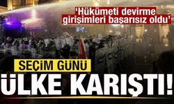 Seçim günü ülke karıştı Son dakika açıklaması: Hükümeti devirme girişimleri başarısız oldu