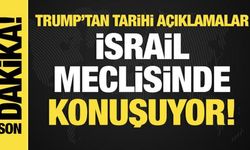 Son dakika.... ABD Başkanı Trump İsrail'de! Knesset'te önemli açıklamalar!