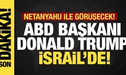 Son dakika.... ABD Başkanı Trump İsrail'de