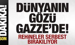 Son dakika: Dünyanın gözü Gazze'de! Rehineler serbest bırakılıyor